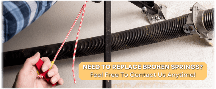 Broken Garage Door Spring Rohnert Park CA