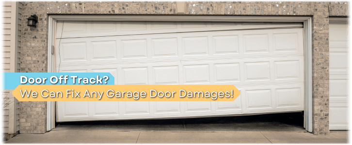 Garage Door Off Track In Rohnert Park CA